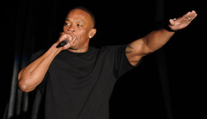 INDIO, CA - APRIL 15: Rapper Dr. Dre performs onstage during day 3 of the 2012 Coachella Valley Music & Arts Festival at the Empire Polo Field on April 15, 2012 in Indio, California. (Photo by Kevin Winter/Getty Images for Coachella)