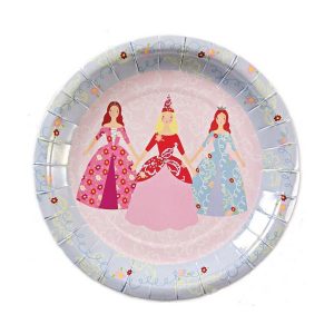 Plato para fiesta princesa